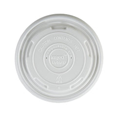 Recyclable PP Lid For 12oz Soup Containers _ Cup _ Ice Cream _ Rice _ Salad- Case: 1000