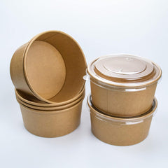 32oz Kraft Salad Bowls, Soup , Noodles , Food container _ case: 300