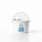 3oz Ice Cream Gelato Frozen yogurt Tub / Cup - 1 Scoop 1000 (Lids included)