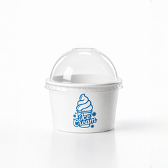 3oz Ice Cream Gelato Frozen yogurt Tub / Cup - 1 Scoop 1000 (Lids included)