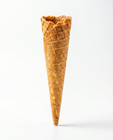 Carmen's Small Plain Waffle Cone (1 scoop) 165 Units