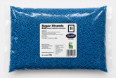 Blue Strands _ Blue Vermicelli Strands sprinkles for Desserts Decoration 1kg