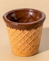 Mini Chocolate cup Food drink Wafer coated cup 30ml _ 120 cups