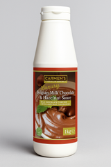 Carmen’s Luxury Belgian Milk Chocolate & Hazelnut Sauce (Nutella) 1kg for professional use