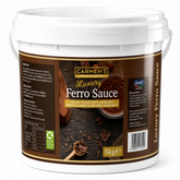 Carmen's _ Luxury Fererro Rocher Creamy spreadable Sauce, Cocoa Cream with Hazelnut, Wafer Chunks and Crushed hazelnut _ 5kg