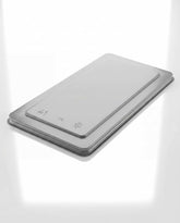 Silver Flat Lids for Napoli Tray 4.7L _ Ice Cream, Gelato Production & Display 150 Units