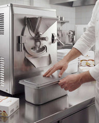 Silver Flat Lids for Napoli Tray 4.7L _ Ice Cream, Gelato Production & Display 150 Units