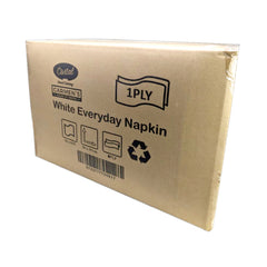 White Everyday Napkin 30x30cm 1PLY 6000 units