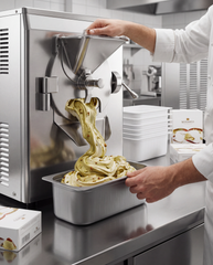 Napoli Tray _ 4.7L Plastic Silver Container for Ice Cream, Gelato production & Display 150 Units