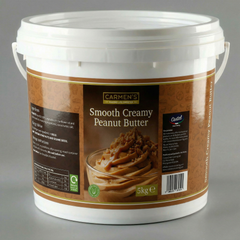 5kg Carmen’s Luxury Smooth Creamy Peanut Butter 5kg for professional use