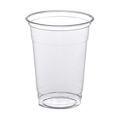 1000 PET PLASTIC COLD BEVERAGE CUP CLEAR 20oz/591ml - 95mm