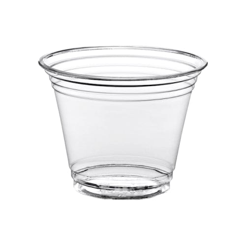 1000 PET PLASTIC COLD BEVERAGE CUP CLEAR 9OZ/266ML – 95MM