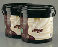 10kg Castello Premium Liquid White Chocolate Sauce 10kg