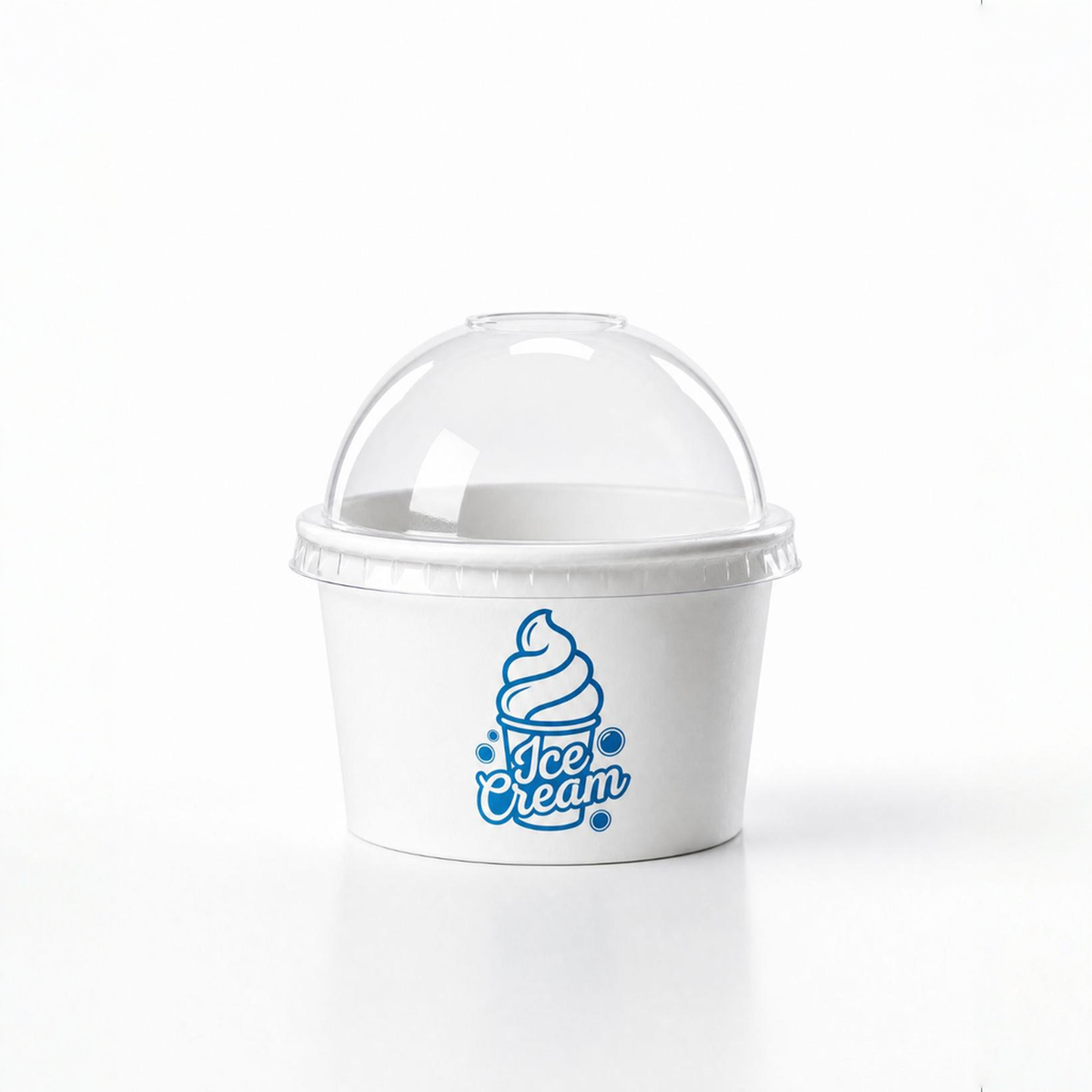 3oz Ice Cream Gelato Frozen yogurt Tub / Cup - 1 Scoop 1000 (Lids included)
