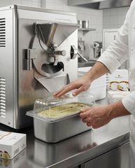Clear Dome Lids for Napoli Tray 4.7L _ Ice Cream & Gelato Production 150 Units