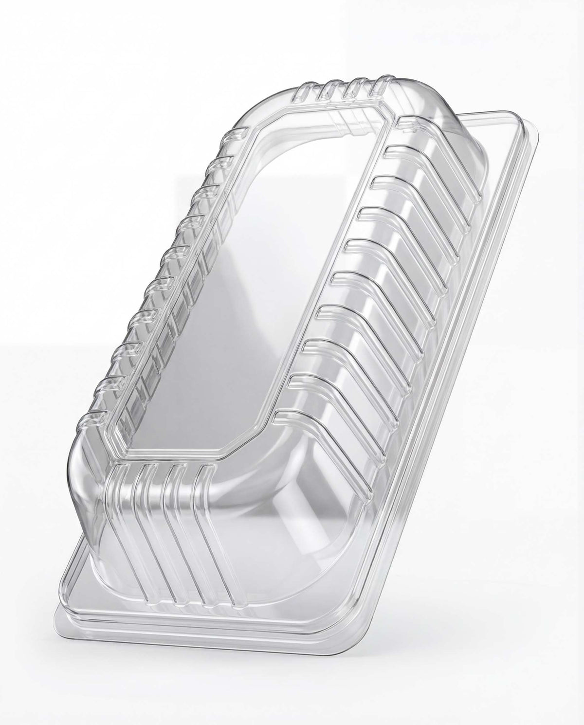 Clear Dome Lids for Napoli Tray 4.7L _ Ice Cream & Gelato Production 150 Units