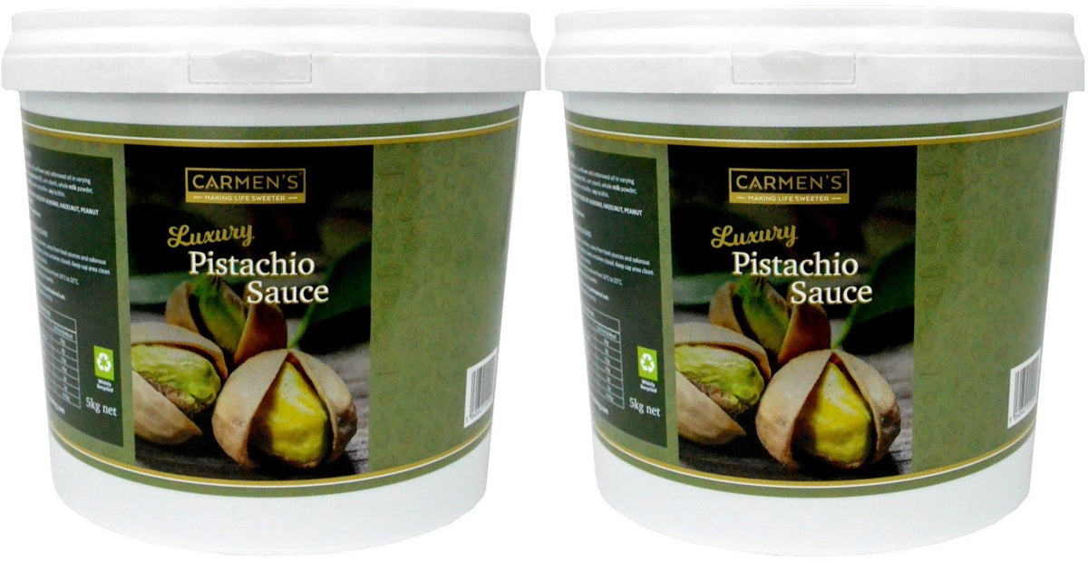 Carmen’s Luxury Pistachio Sauce 10kg for professional use