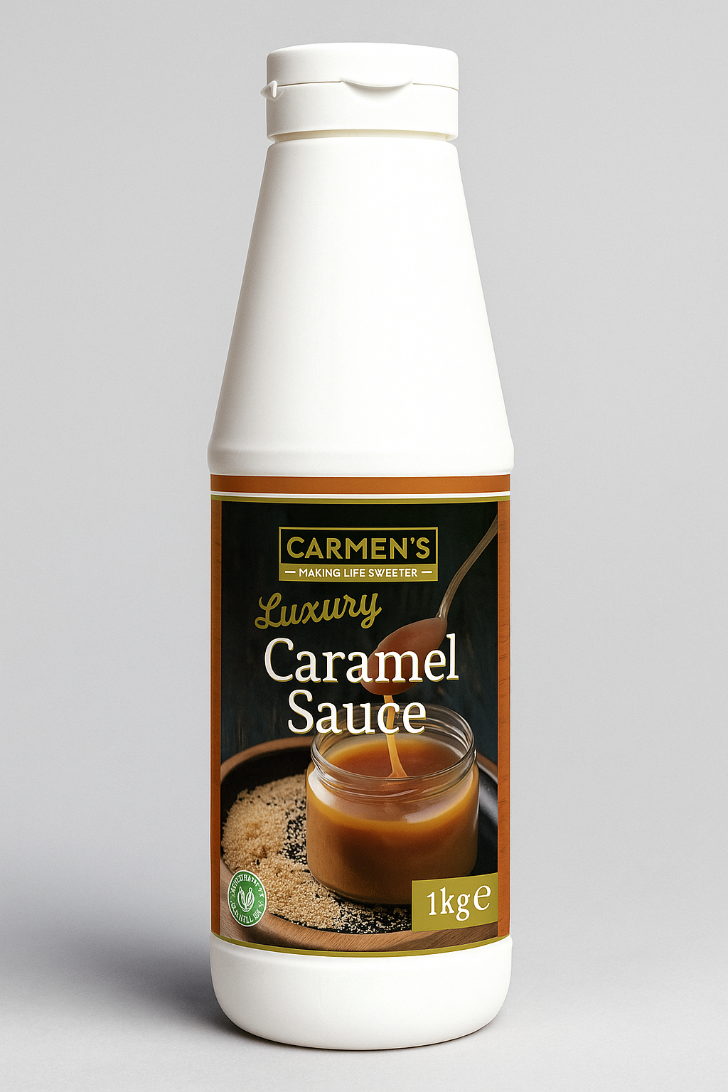 Carmen’s Luxury Caramel Sauce 1kg for professional use