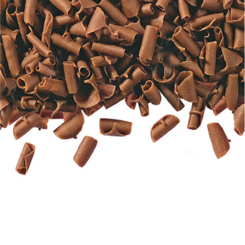 Carmen’s Milk Chocolate Blossoms Curls 4Kg