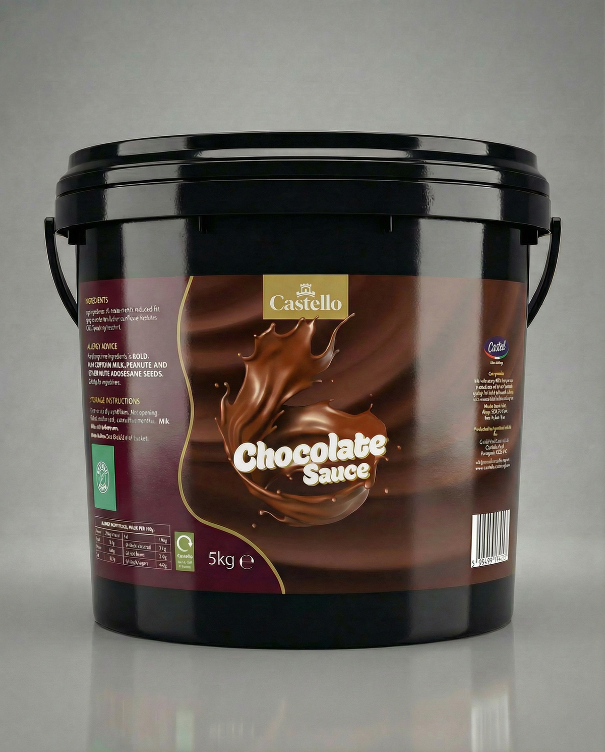 Castello Premium Chocolate Sauce 5kg