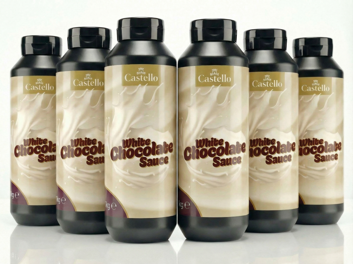 Castello Premium Liquid White Chocolate Sauce 6kg