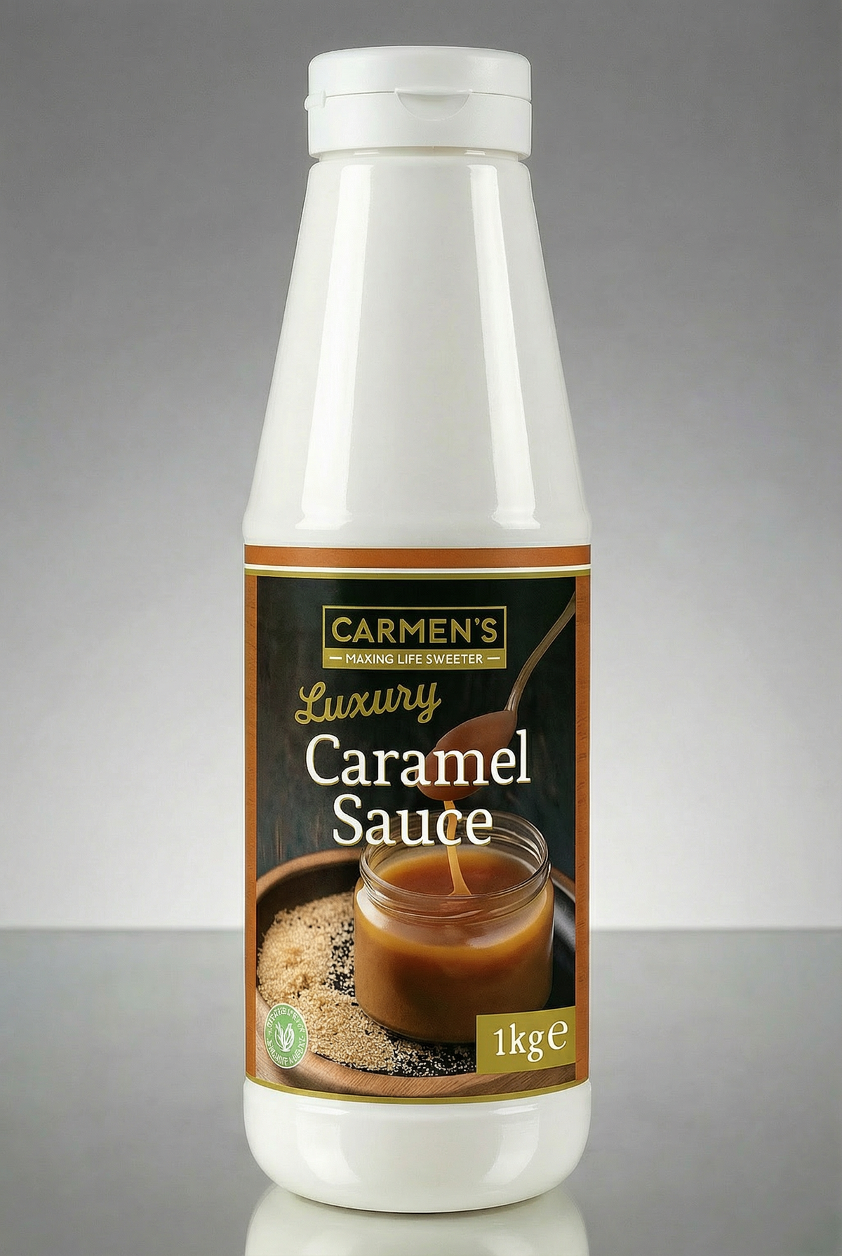 Carmen’s Luxury Caramel Sauce 1kg for professional use