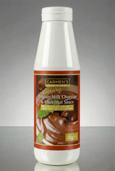 Carmen’s Luxury Belgian Milk Chocolate & Hazelnut Sauce (Nutella)  1kg for professional use