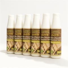 Carmen’s Luxury Bianco Hazelnut Cream Sauce (Kinder) 6kg for professional use