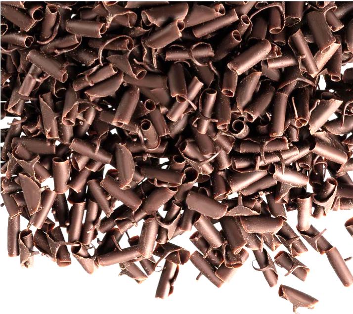 Carmen’s Dark Chocolate Flavour Blossoms Curls 16Kg _ (BULK)