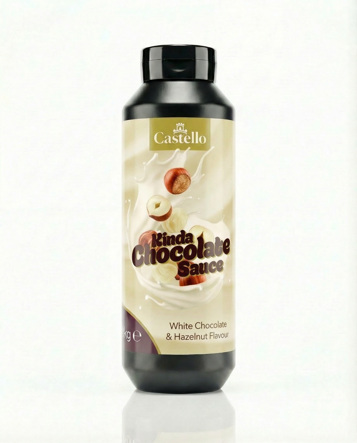 Castello Premium Kinda white Chocolate & Hazelnut Sauce 1kg