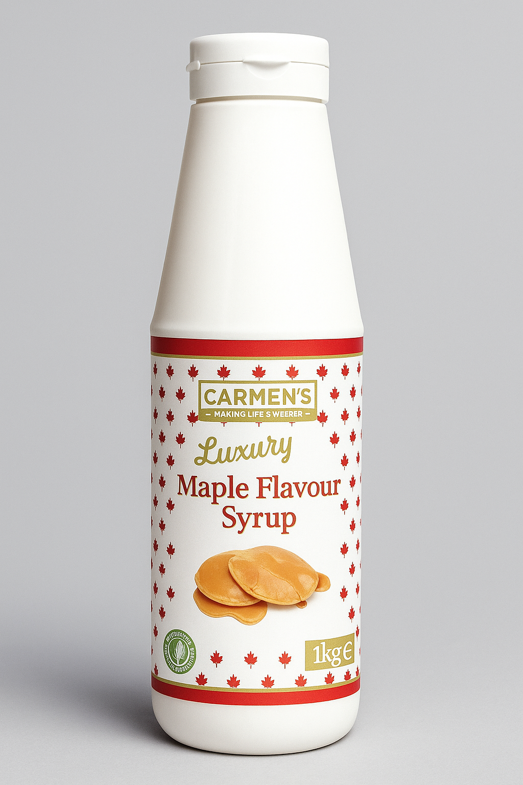 Carmen’s Luxury Maple Syrup 1kg for professional use