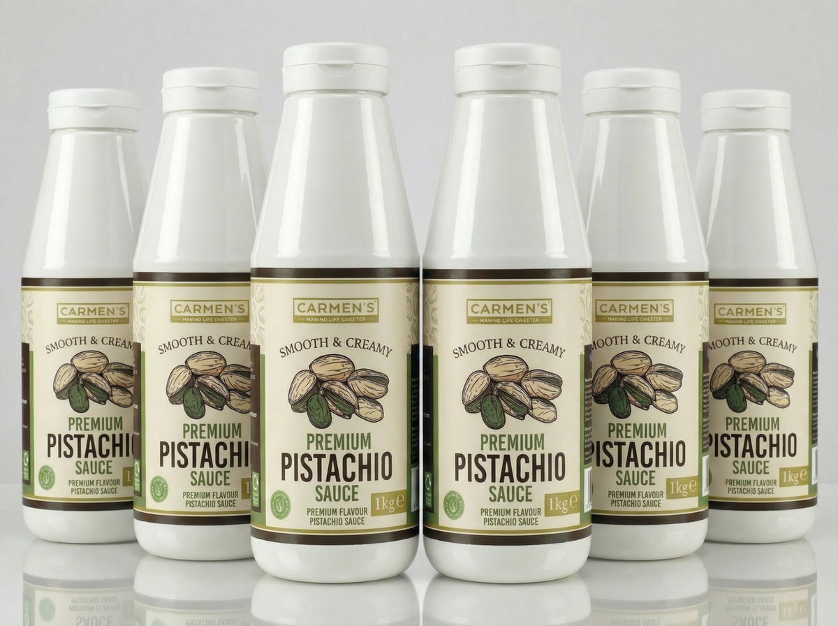 6kg Carmen's _ Premium Liquid Pistachio Sauce for professional use 6kg