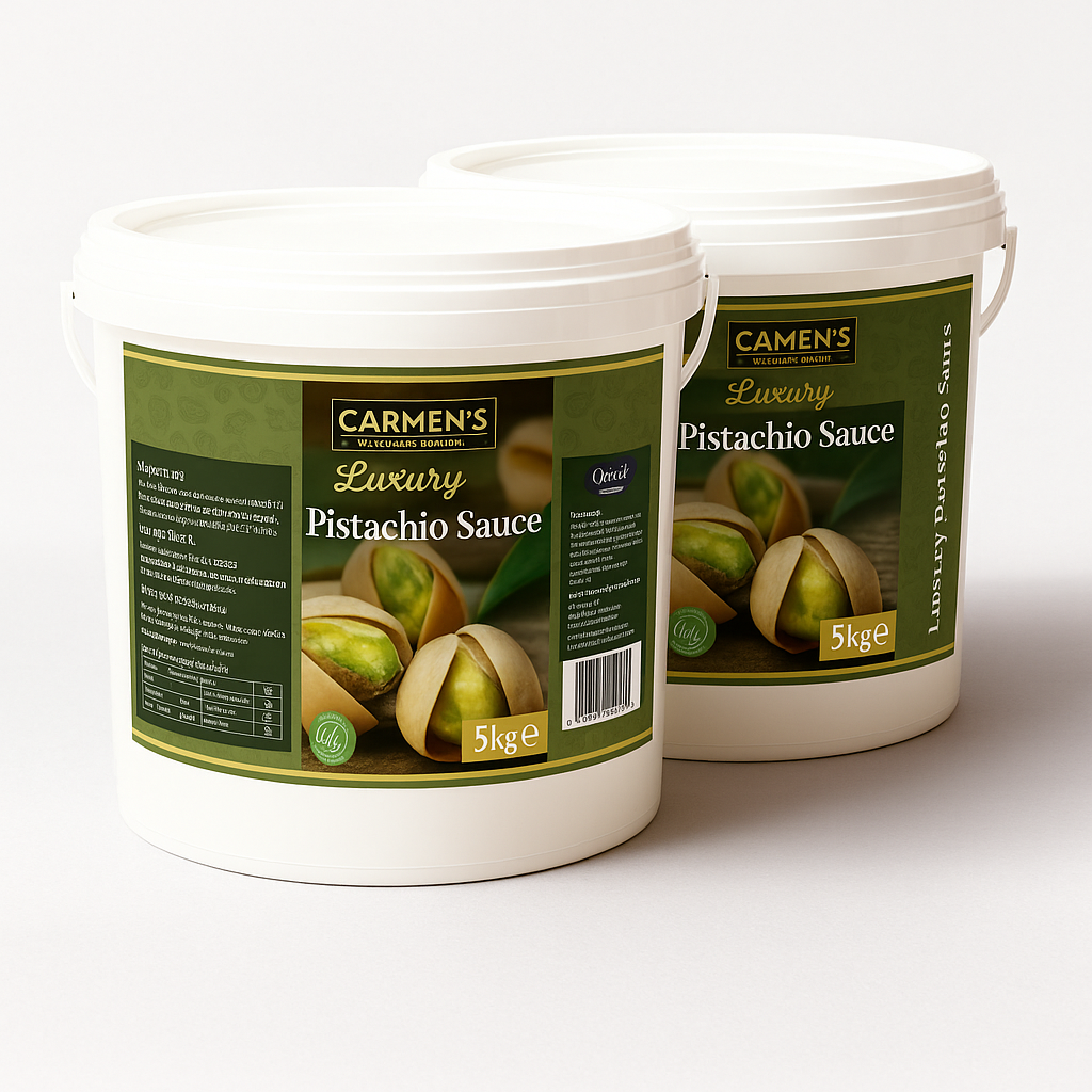 10kg Carmen’s Luxury Real Pistachio Sauce 10kg for professional use 20%