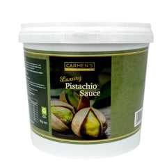 Carmen’s Luxury Pistachio Sauce 5kg for professional use