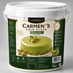 Mirror Overlay Cold Glaze Pistachio Flavoured 7kg