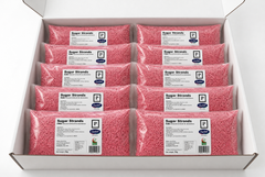 10kg - Pink Strands _ Pink Vermicelli Strands sprinkles for Desserts Decoration 10kg (BULK)
