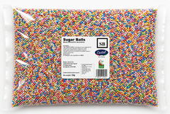 Sugar Balls _ 100's & 1000's Rainbow Assorted Sprinkles for Desserts Decoration 1kg