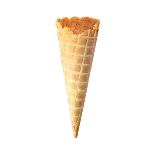 Carmen's Gelato Single Scoop plain Waffle Cones _ Bulk _ 510 units