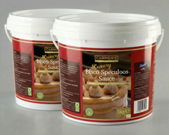 10kg Carmen's _ Luxury Bisco Speculoos Topping Sauce for professional 10kg