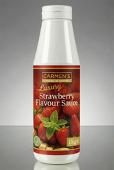 Carmen’s Luxury Strawberry Sauce 1kg for professional use