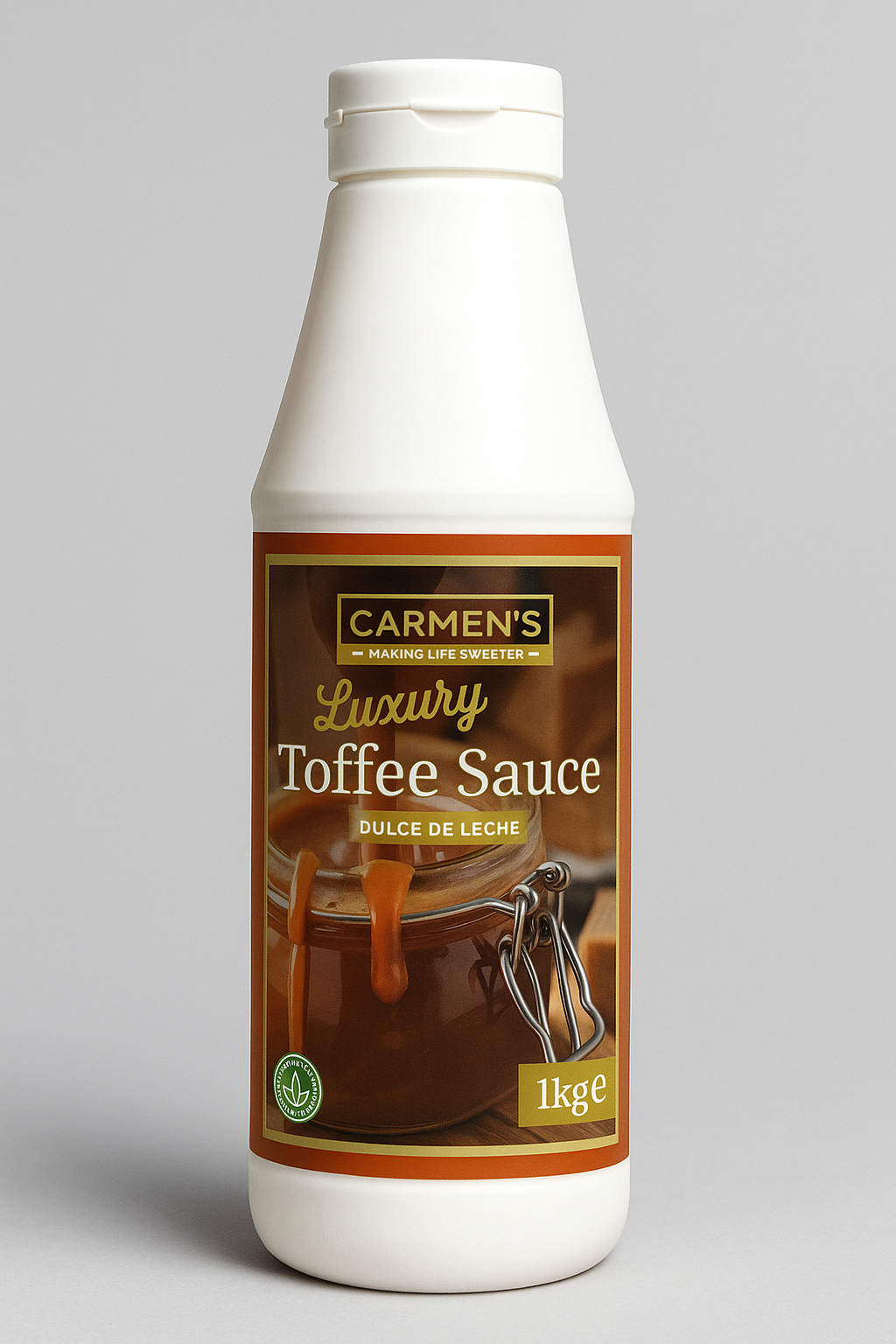 Carmen’s Luxury Toffee Sauce 1kg for professional use