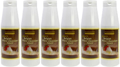 Carmen’s Luxury Belgian White Chocolate Sauce 6kg for professional use