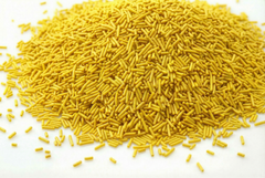 Yellow Strands _ Yellow Vermicelli Strands sprinkles for Desserts Decoration 1kg